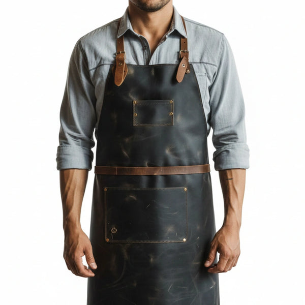 Meat Master Butcher Apron – LeatherApronGuild