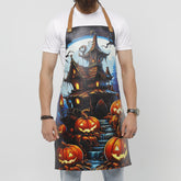 Nightmarish Leather Apron for Halloween