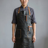 BBQ Savior Leather Grilling Apron