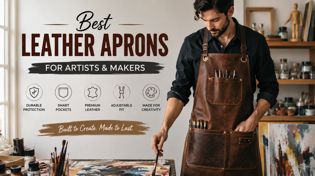 Best Leather Aprons for Artists & Makers