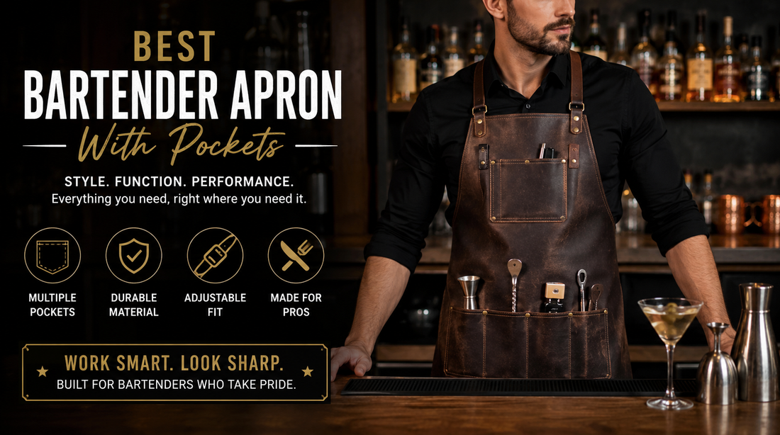 Best Bartender Apron With Pockets