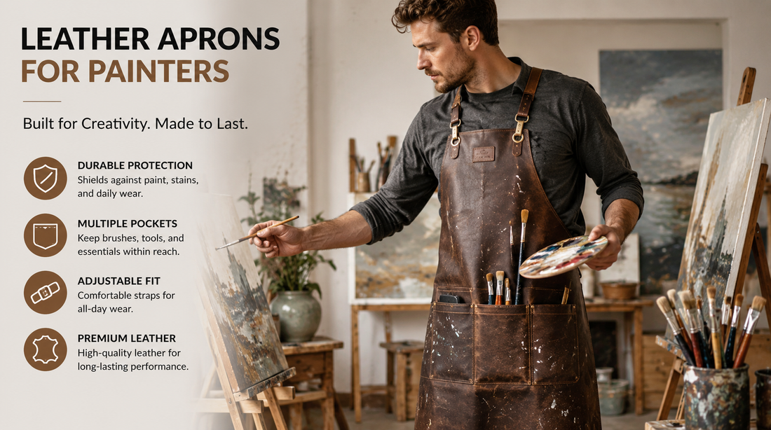 Leather Aprons for Painters