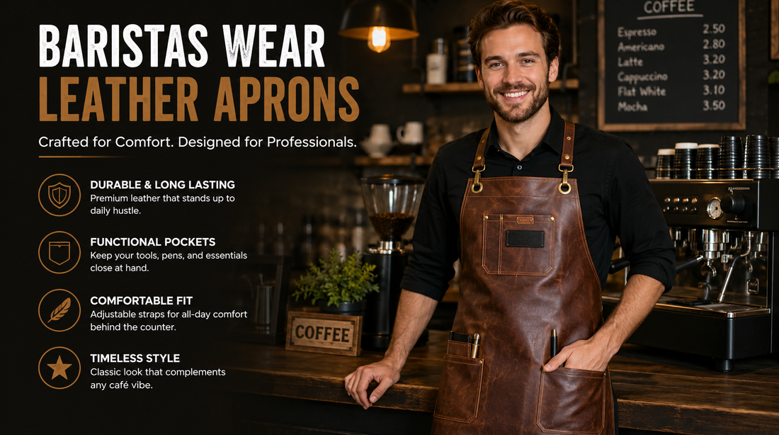 Why Do Baristas Wear Leather Aprons?