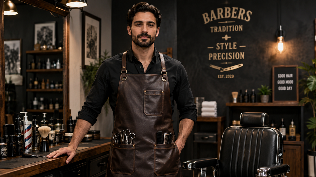 Why Do Barbers Wear Leather Aprons?