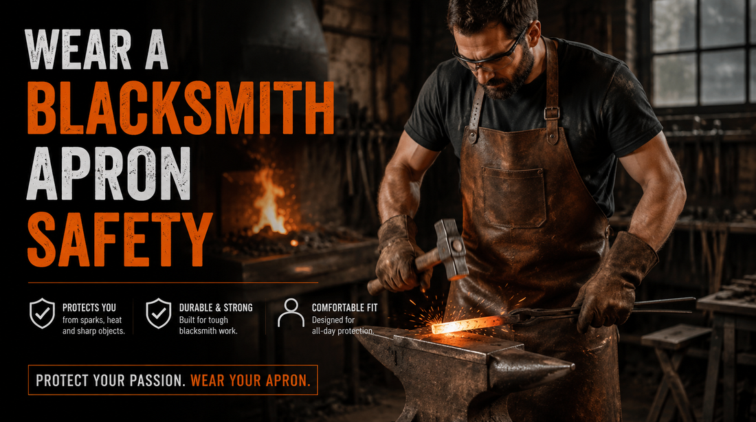 Blacksmith Apron Safety: What Leather Can & Can't Do