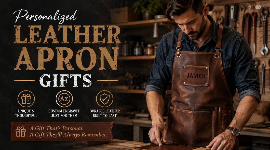 Personalized Leather Apron Gifts