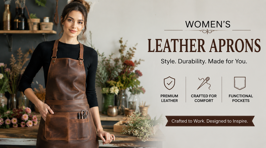 Women's Leather Aprons: Fit & Buying Guide