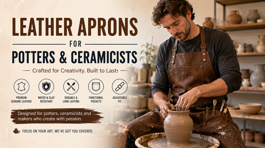 Leather Aprons for Potters & Ceramicists