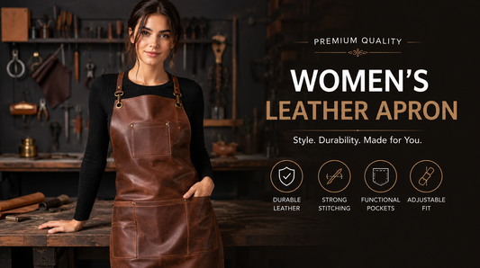 How Should a Women's Leather Apron Fit?