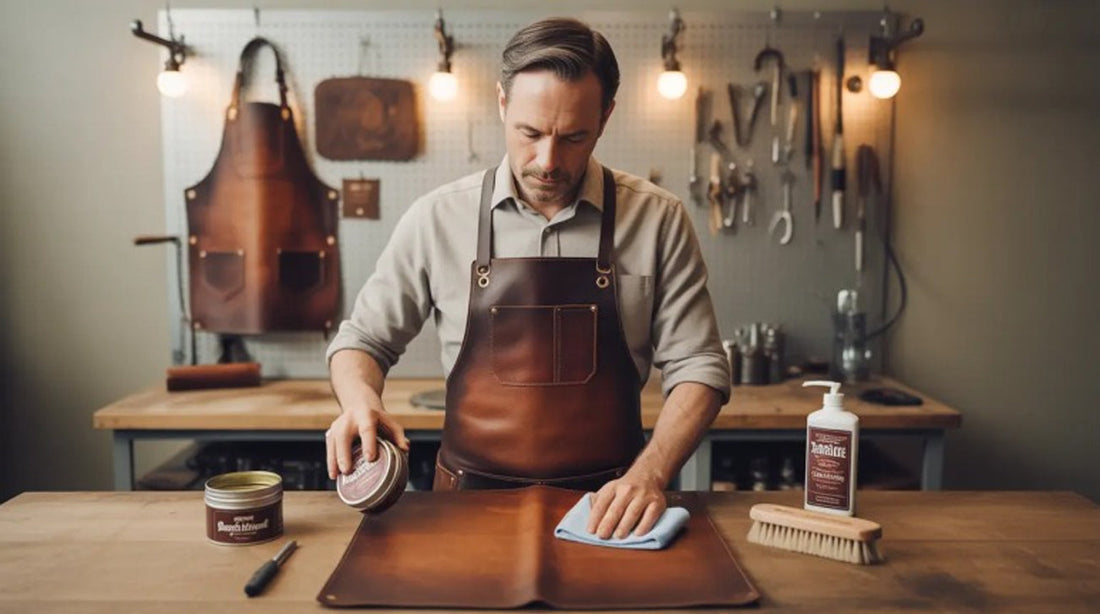 How to Remove Stains From a Leather Apron