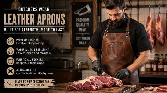 Why Do Butchers Wear Leather Aprons?