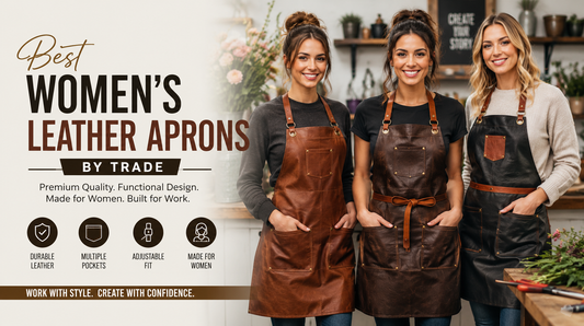 Best Women's Leather Aprons by Trade