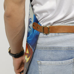 Nightmarish Leather Apron for Halloween
