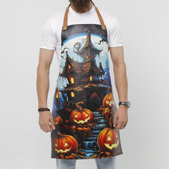 Nightmarish Leather Apron for Halloween