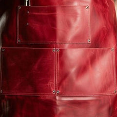 Red Prime Cut Butcher Apron